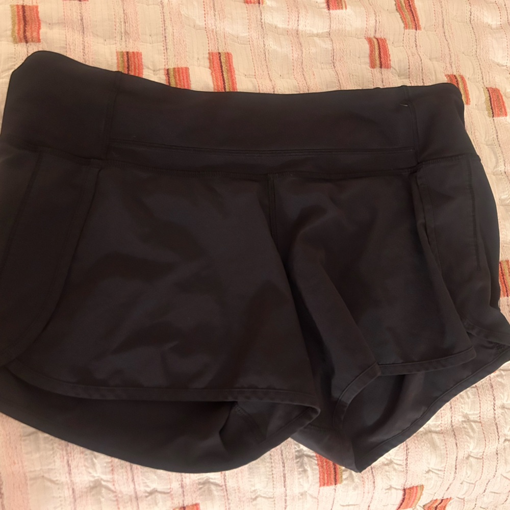 lululemon Women's Black Athletic Shorts